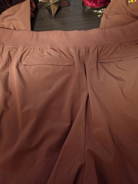 Athleta Pants - Athleta Rust Brown Wide-Leg Jumpsuit Pants